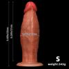 Multiple Sizes Extra Large Liquid Silicone Dildo Butt Plugs Sex Toys Masturbator Strap On Penis Big Dick Realistic Cock