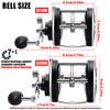 New Saltwater Fishing Reels 7+1bb Casting Sea Fishing Reel Gear Ratio 4.4:1 Spinning Reel 20-30KG Grag Trolling Reel Round Baitcasting Reel Lure Reel