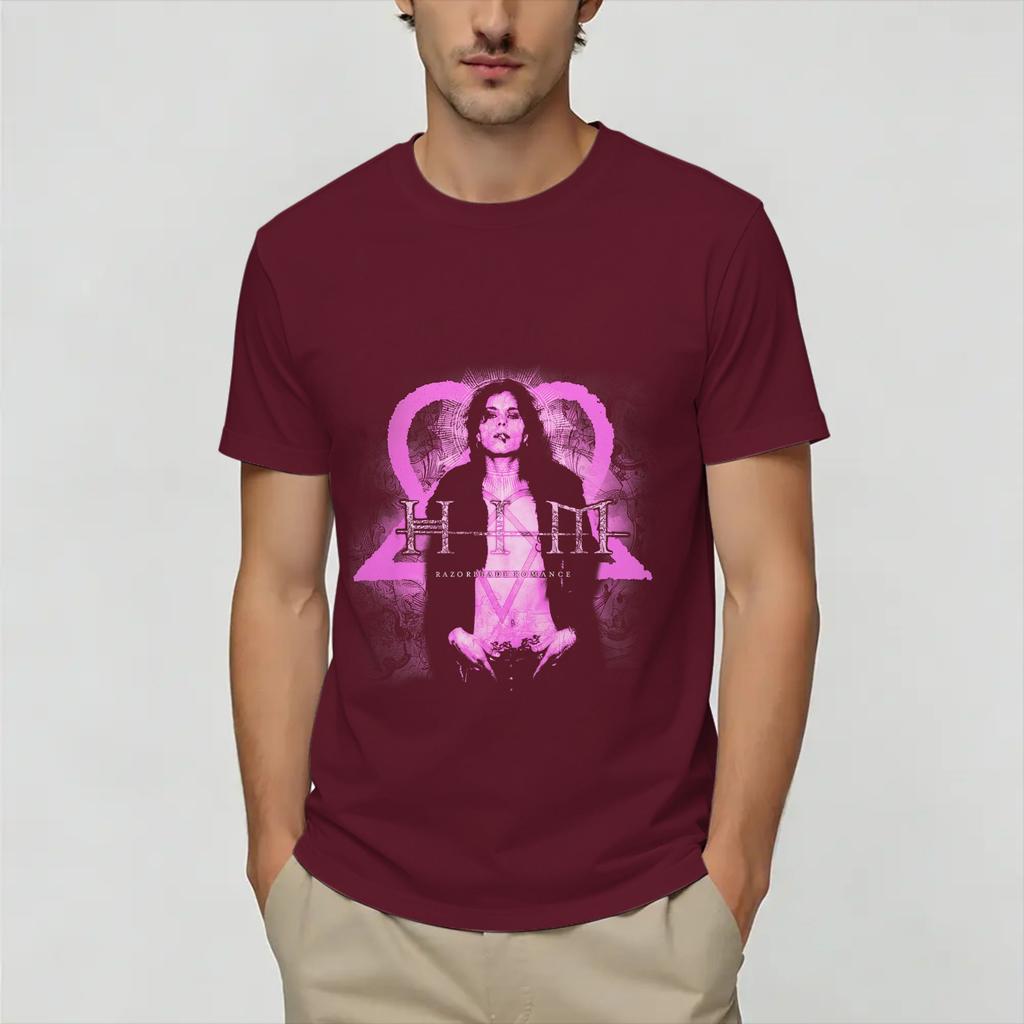 Retro Him T Shirts Unisex Pure Cotton Funny TShirts Round Neck Tee Shirt Short Sleeve Tops 4XL 5XL