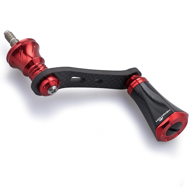 

HEIGHTEN 42 мм ручка катушки 20 мм ручка установлена спиннинговая катушка shimano daiwa Общая [легкая игра] Ловля в горном ручье] Серия Tornado (Черный Красный)