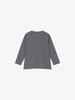 North Cut and Sewn Heat Protection Smoked 100 [The Face] Long-Sleeve T-Shirt, Long-Sleeve Tee, Pearl,