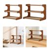 Plant Stand Dresser Cabinet Organizer Shelf Drain Rack Decor Coffee Mug Rack