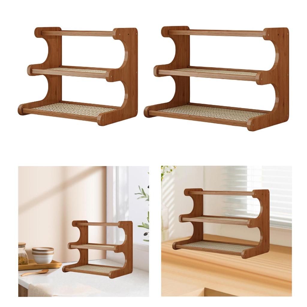 Plant Stand Dresser Cabinet Organizer Shelf Drain Rack Decor Coffee Mug Rack