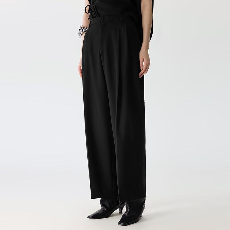 JNBY 2025 Spring Loose Wide-Leg Casual Trousers