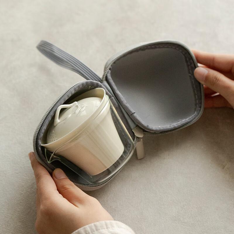 DH Chupu Series Ceramic Travel Tea Set