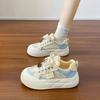 Wasteland wind muffin bottom new autumn niche big head board shoes heightened platform bread shoes