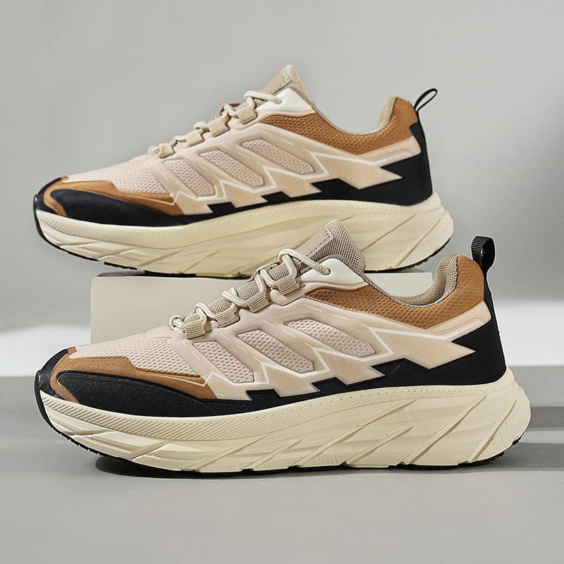 Sports mesh casual men's shoes platform and dad shoes men's youth outdoor sports hiking shoes