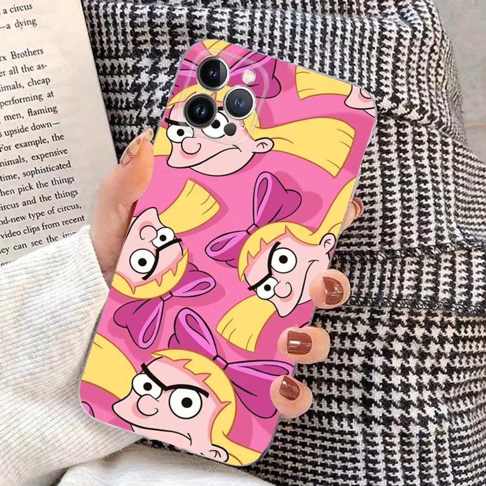 

Чехол для телефона H-Hey A-Arnold для iPhone 15, 14, 11, 12, 13 Mini Pro XS Max, чехол 6, 7, 8 Plus X XR SE 2020, Funda Shell iPhone 13 mini