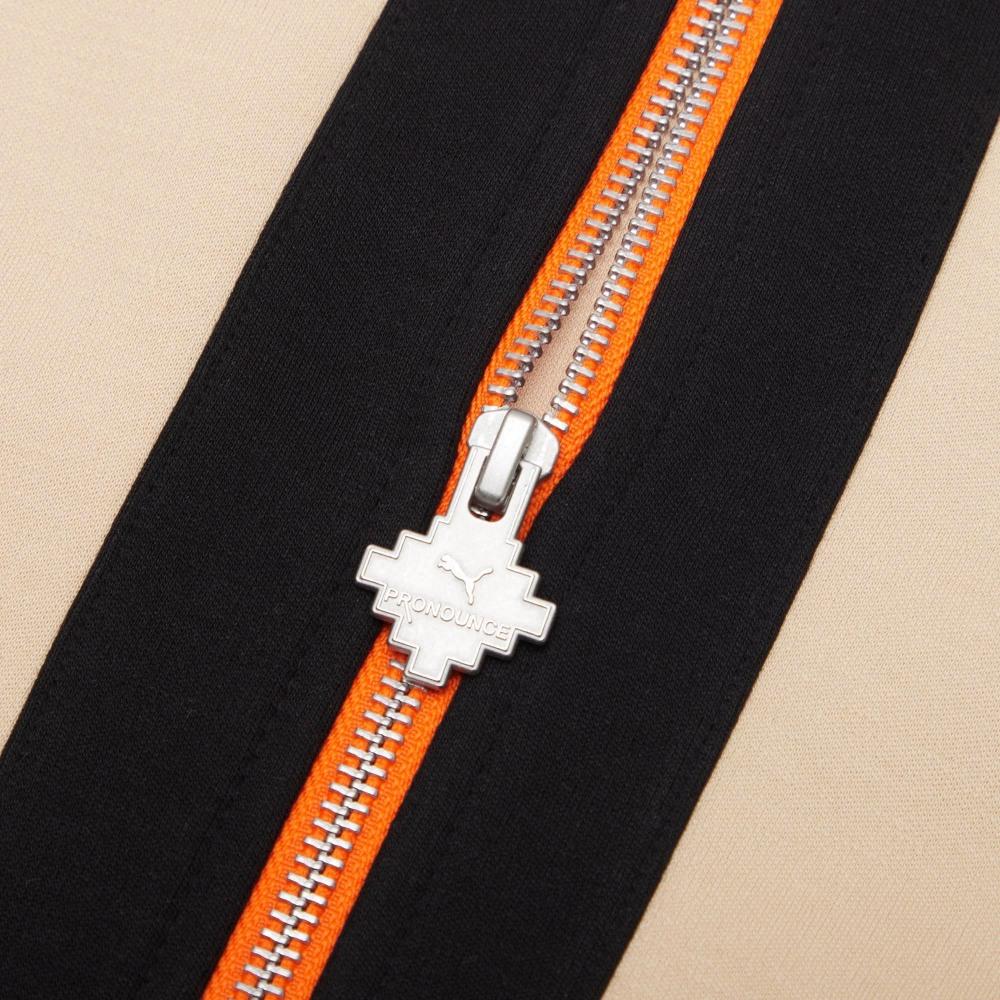 Puma X Pronounce Co-Branded Contrast Logo Casual Sport Knit Jacket Men Jackets Khaki 532141-20