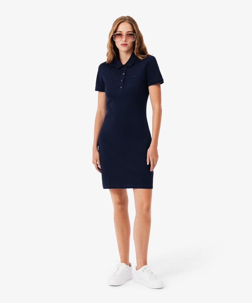 Lacoste Women'S Slim Fit Mini Pique Polo Dress Ef5473-56G 166