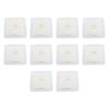 10PCS Ostomy Barrier Rings Moldable Ostomy Rings Hydrocolloid Adhesive Barrier Rings for Ostomy Bags