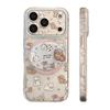 Cartoon Rotating Puppy Magnetic Phone Case for iPhone 16, iPhone 17, and iPhone 17 Pro Max