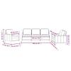 Vidaxl 3-Piece Lounge Set, Upholstered In Velvet, Blue