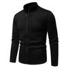 Autumn Men's Zipper Sweatshirt Stand Collar Lightweight Casual Sport Cardigan Comfortable Daily Hoodies