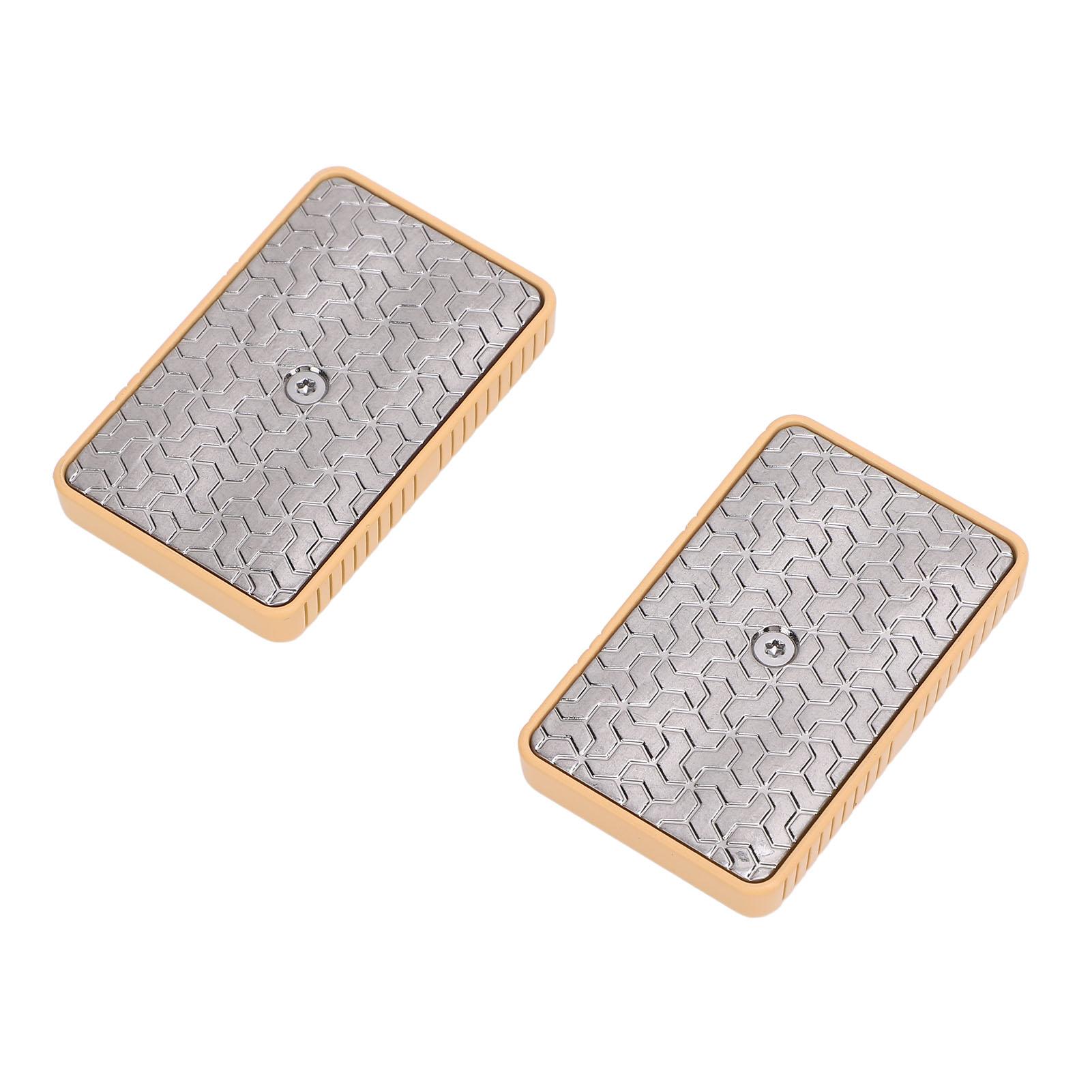 Soap Shape Fingertip Toy Push Slider Metal Finger Slider Stress Relief Toy for   Home Station
