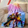1pc Kpop Demon Hunters Blanket, Cozy Valentine's Day Blanket, Multi-functional Nap Blanket Available Throughout the Four Seasons