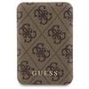 Set Guess Gubpm5P15L4Gemgw Iphone15 Pro 6.1 Hardcase + Powerbank 5000Mah Magsafe Braun/Brown 4G Metall-Logo