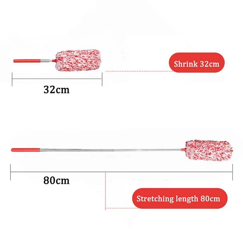 Feather Duster Home Microfiber Adjustable Duster Good Quality Household Tools Washable Dusting Brush Cleaning Tool Extendable