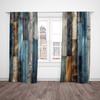 2pcs- Serene Irregular Polyester Curtains, Pole Bag Curtains 42*84, Bedroom, Living Room, Home Room Decoration