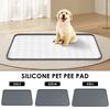 Silicone Pee Pad Holder Leak Proof Puppy Potty Training Pad Holder With Raised Edge S/M/L Dog Training Pad Holder Pet Supplies