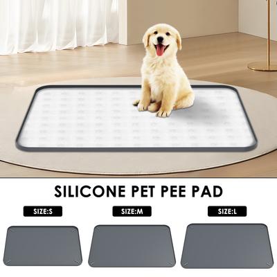 Silikonový držák na podložku pro štěňata Nepropustný držák na podložku pro učení na nočník s vyvýšeným okrajem S/M/L Držák na podložku pro trénink psů Potřeby pro domácí mazlíčky