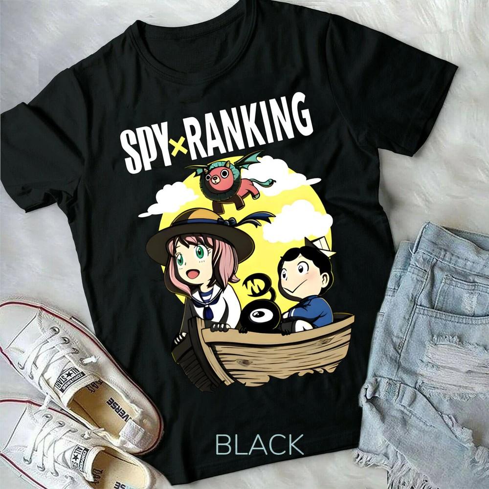 Семья Шпиона, Рейтинг Королей, Экшн-комедия Боджи, Аня, Каге, Лойд Форджер Унисекс Футболка XXXXL
