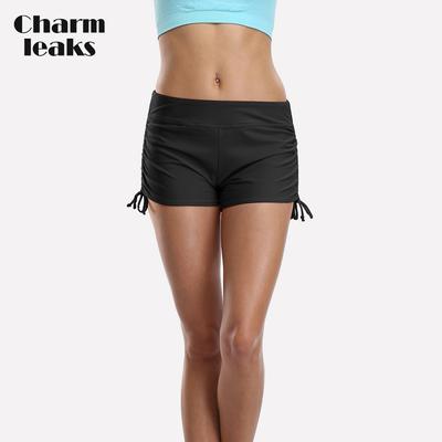 Damen-Badeunterwäsche, Basic Solid Swim Bottom, Übergröße, kurz, S-3X