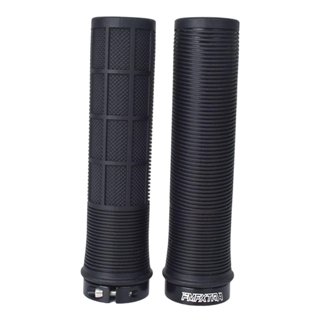 Handlebar Grip Set, Nonslip, Shockabsorbing, Aluminum Alloy, Lightweight, Ergonomic Design, Hand