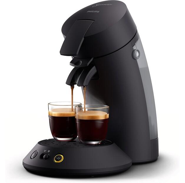 Capsule Coffee Machine Philips CSA210/22 Senseo Original Plus Eco Black
