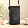 Mobile phone bag, women's crossbody bag, lightweight mini women's shoulder bag, touch screen