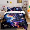 Swirling Galaxies, Stars, Planets. Bedding Sets Duvet Cover Sets Duvet Covers Pillowcases(1 * Duvet Cover 2 * Pillowcases Without Duvet Insert)
