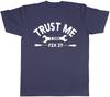 Fathers Day Funny TShirt Trust Me I Can Fix It Mens Birthday Dad Grandad Tee