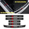 Car Anti-skid and Anti-scratch of Carbon Fiber Threshold Strip for Suzuki Swift Jimny Grand Vitara SX4 Samurai Spacia Liana Car