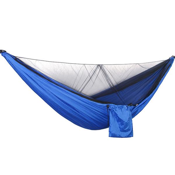 Automatic Quick Opening Mosquito-resistant Hammock Hanging Bed with Mosquito Net Sleeping Hammock