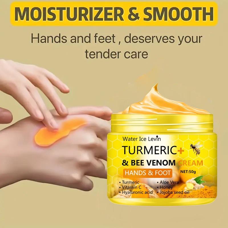 Crema Mani e Piedi Ape Velenosa, una Crema Idratante Naturale per Pelli Secche e Screpolate, Contiene Ingredienti Biologici, Lasciando la Pelle Morbida, Liscia e