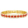Popular Copper Full Zircon Strap Bracelet, New Atmosphere Accessories Female Pbr-344