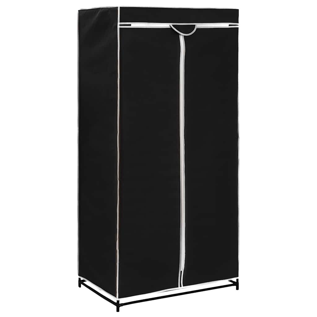 Wardrobe Set 2 pcs Black 75 * 50 * 160 cm