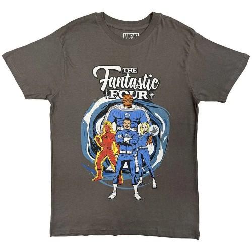 The Fantastic Four Unisex Adult Portrait T-Shirt