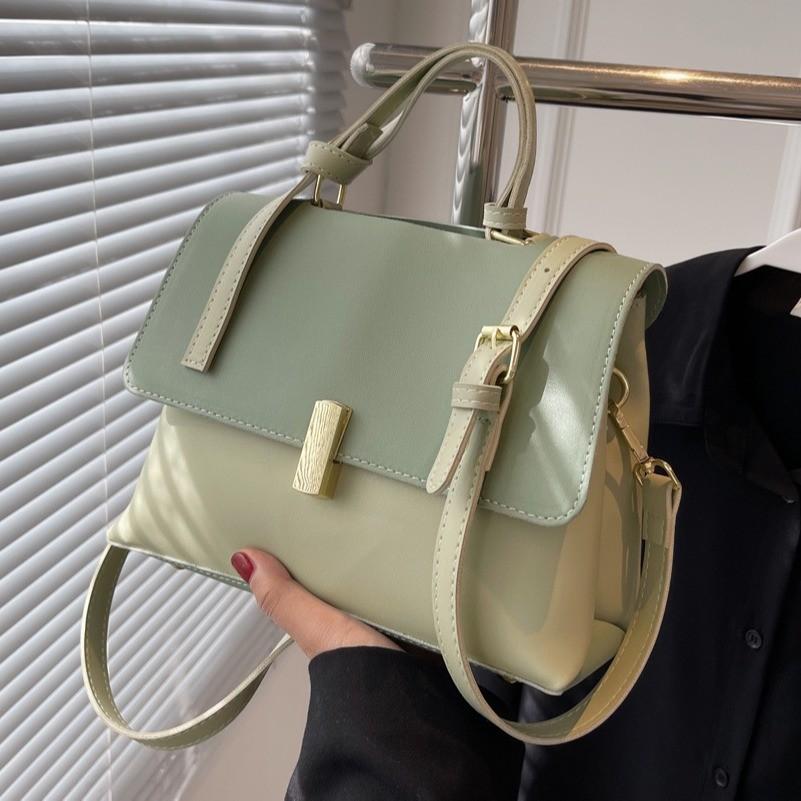 Crossborder Style Small Pu Shoulder Bag With Zipper Closure For Daily Use