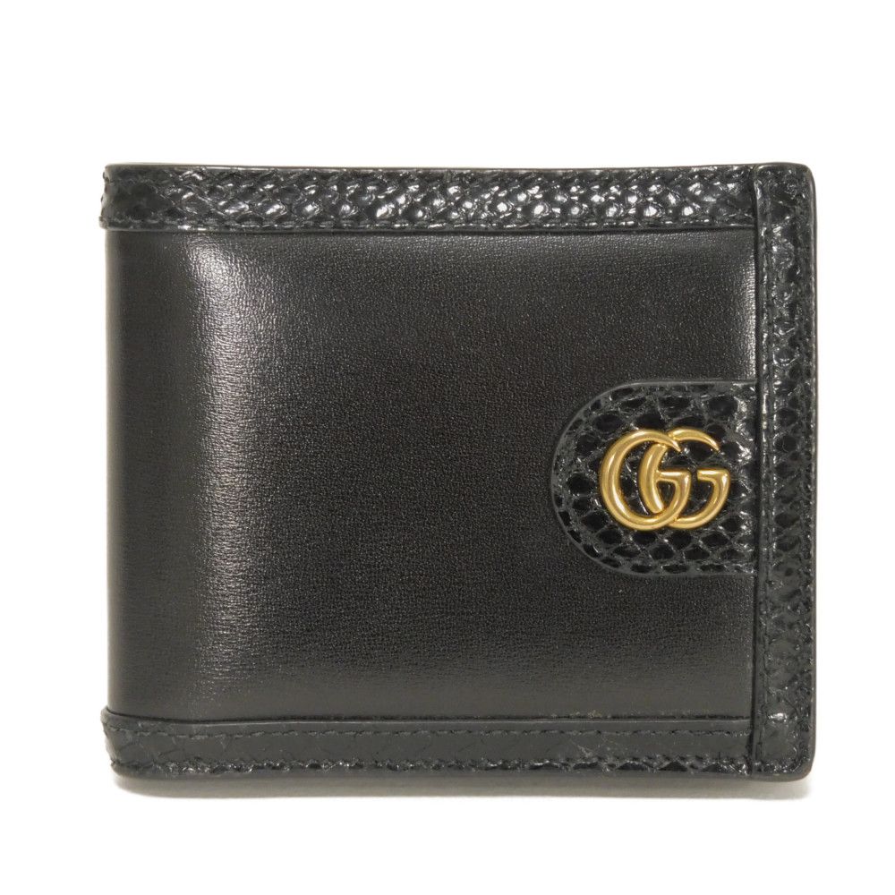 Used Ophidia Coin Wallet 9539 (597609, 10OTT, 1000, 7941) In GG Python Limited Edition Exotic Black. from Japan