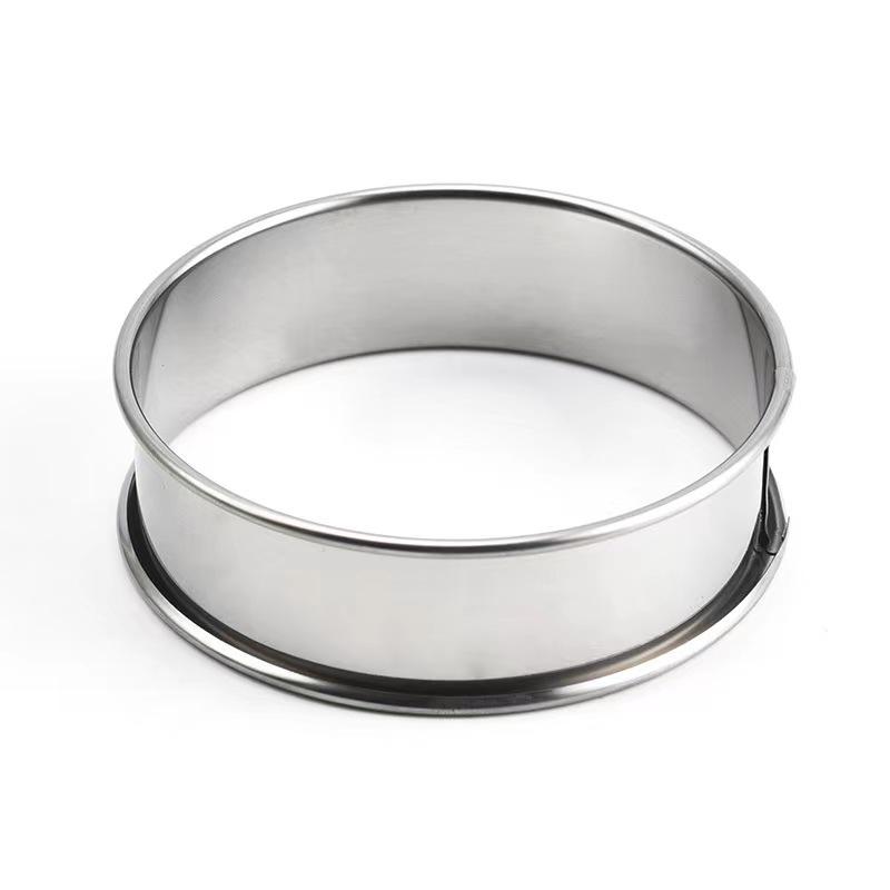 

Форма для торта и печенья из нержавеющей стали с двойным закручивающимся кольцом и антипригарным покрытием Outer diameter 8.5CM