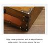 Vintage Wooden Keepsakes Chest with Lock Mechanism Antique Jewelry Storage Box Lockable Small Accessories Container