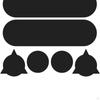 Reflective Sticker Warning Decor Easy to Install Multipurpose Black Tape Decal