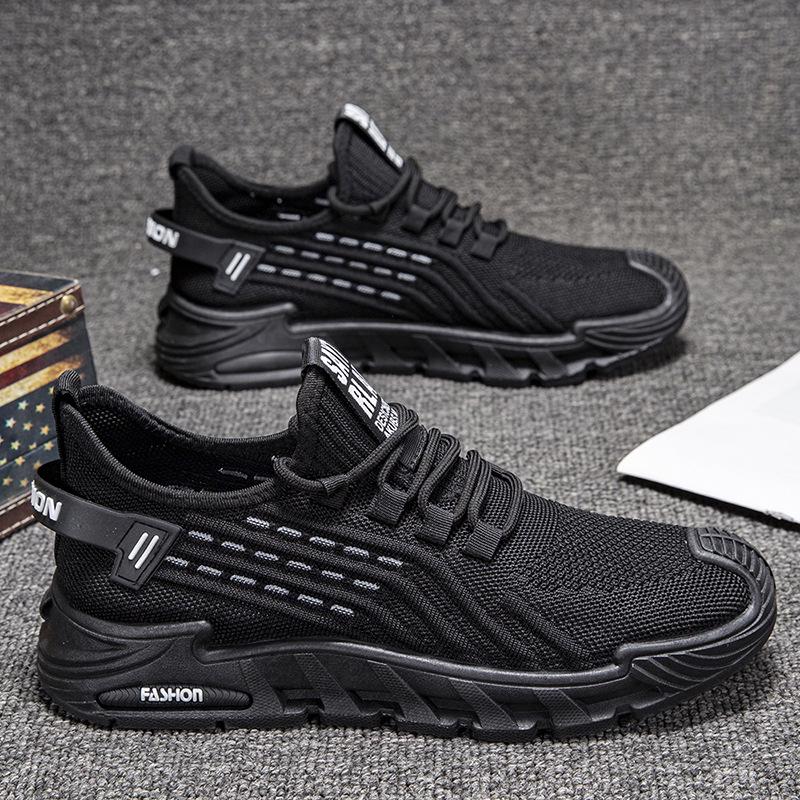 Plus Size Men s Trendy Flyknit Outdoor Sports Shoes - Breathable, Versatile & Comfortable. 40 EU