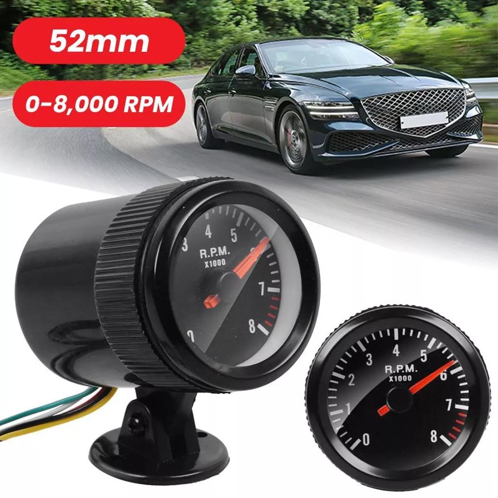 LED Tachometer Gauge Meter Car Shift Light RPM Gauge Car Tachometer Gauge Tachometer Auto Cylinders