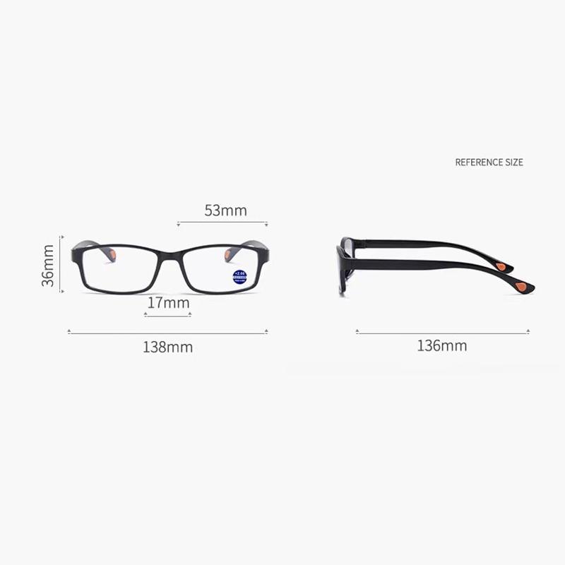 Ultra Clear Lenses Anti-Blue Reading Glasses For Men And Women Hd Telephoto Glasses  Smart Zoom Reading Glasses