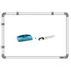 Yajnas 16X23 Inch Non Magnetic Double Sided Whiteboard & Chalkboard, Both Side Writing Board Includes 1 Whiteboard Duste