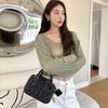 New sheepskin pleated mini bowling bag Boston bag portable pillow bag high quality crossbody shoulder bag women