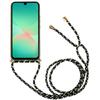 For Samsung Galaxy A26 5G Case Biodegradable Wheat Straw+TPU Phone Cover with Long Lanyard