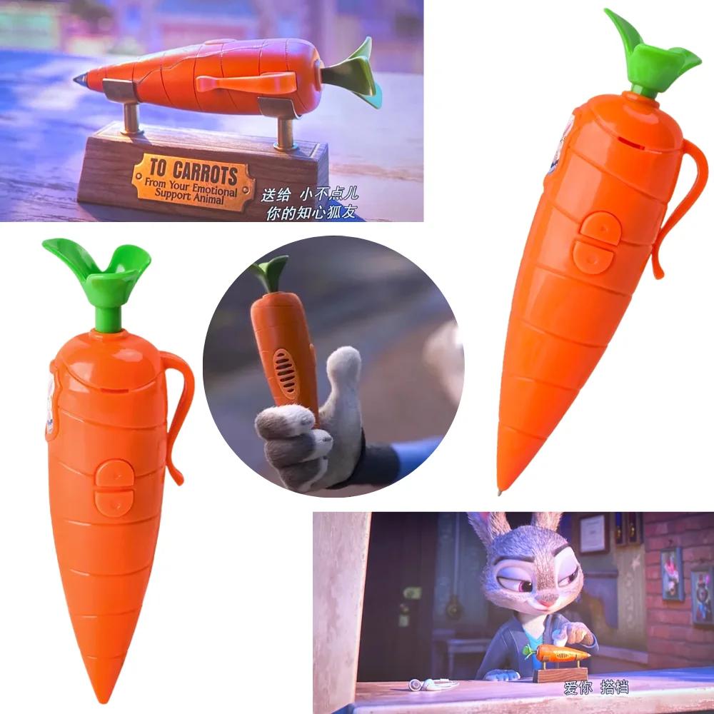 New  Judy & Nick Carrot Voice Recorder Electronic Sound Toy Can Write Graffiti Ballpoint Pen Novelty Voice Recorder Pen Gift